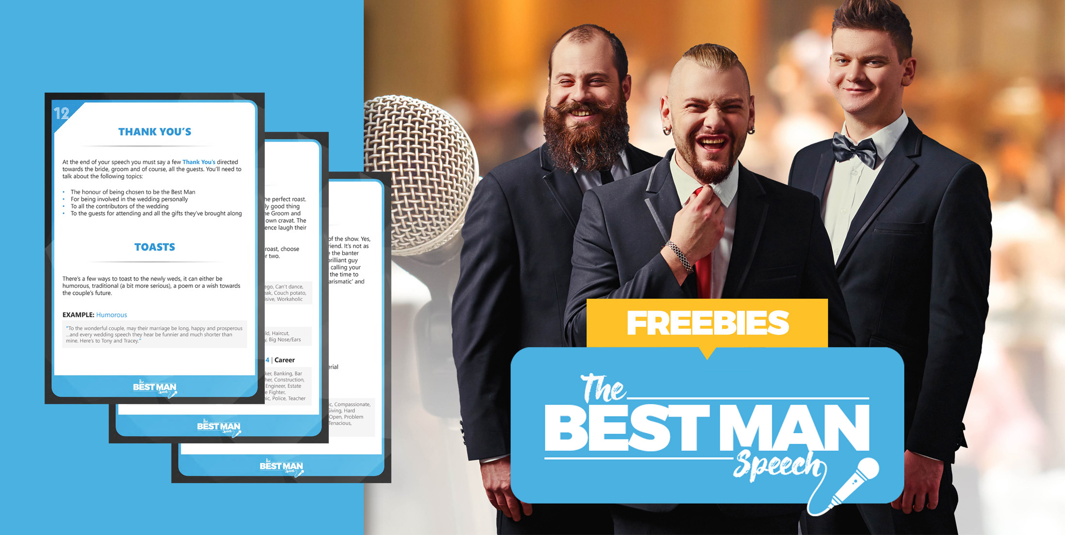 Freebies Page - Best Man Speech