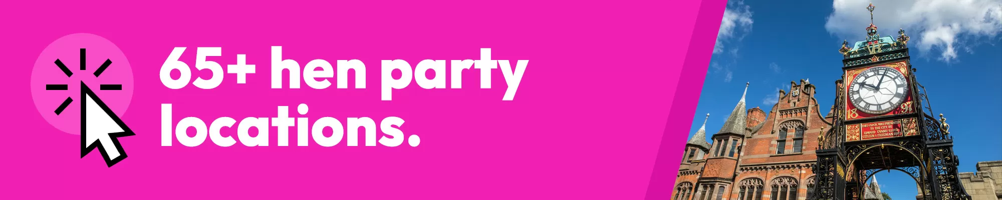 65+ hen party locations across the UK & Europe