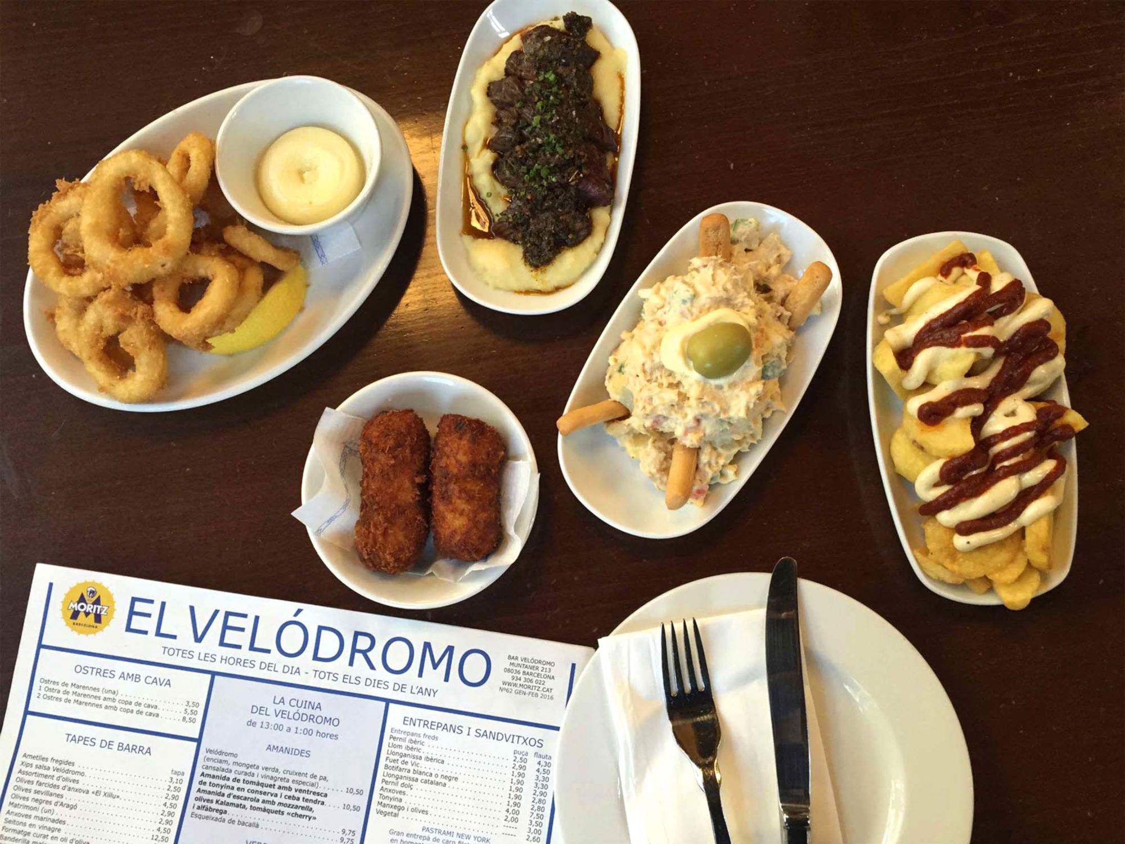 Best Tapas Restaurants in Barcelona - Bar El Velódromo