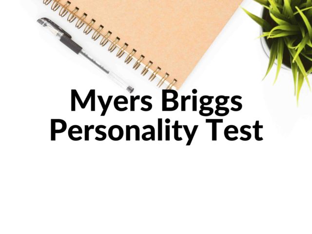 Myers Briggs Personality Test