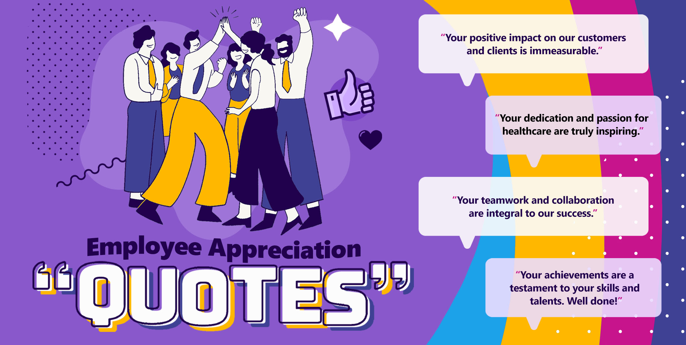employee appreciation poster